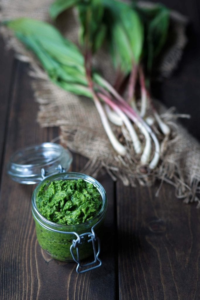 Ramp pesto photo