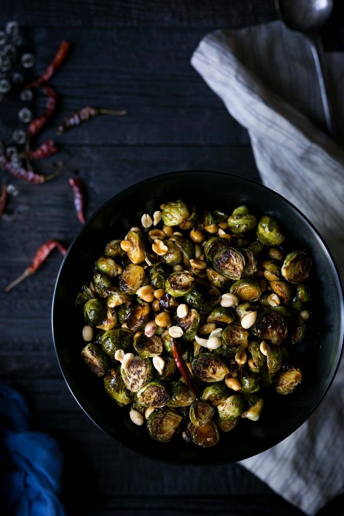 Kung Pao Brussels Sprouts