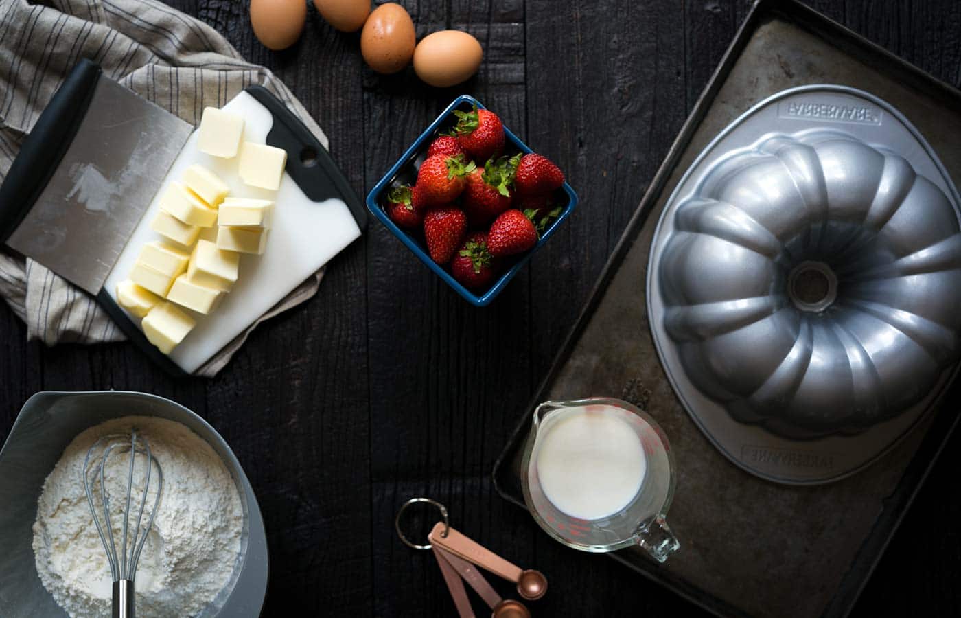This Strawberry Bundt Cake is wonderful year round, and it’s also perfect for holiday parties! Get the easy-to-follow recipe from Savory Simple.