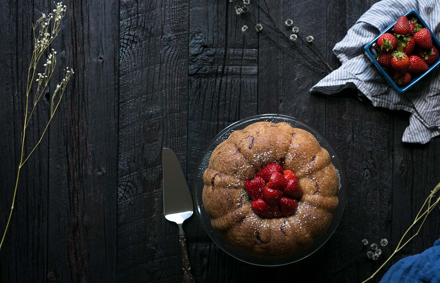 This Strawberry Bundt Cake is wonderful year round, and it’s also perfect for holiday parties! Get the easy-to-follow recipe from Savory Simple.
