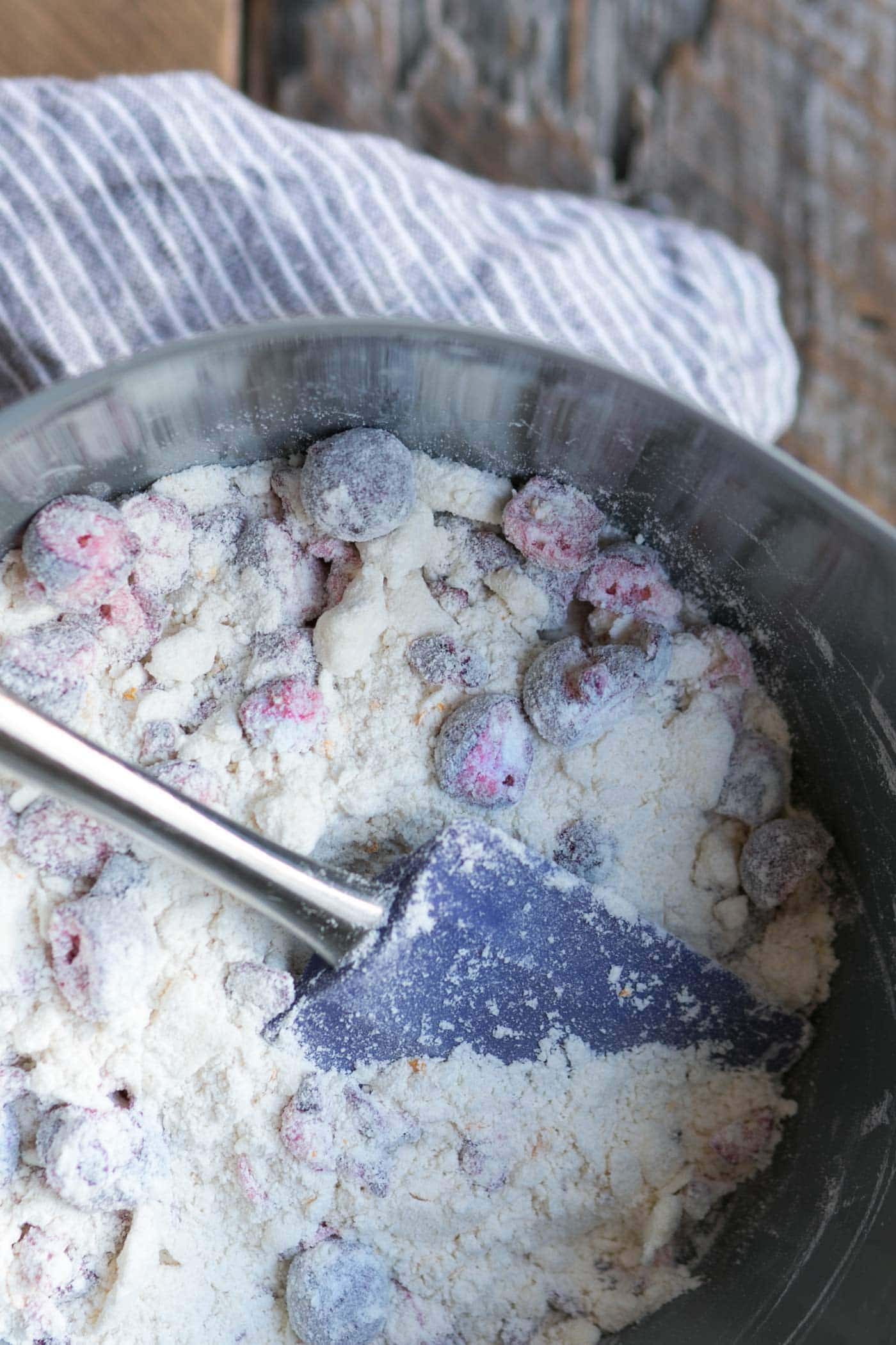 These Cranberry Goat Cheese Scones are soft, decadent, and perfect for brunch (or anytime, really!) Get the recipe from Savory Simple.