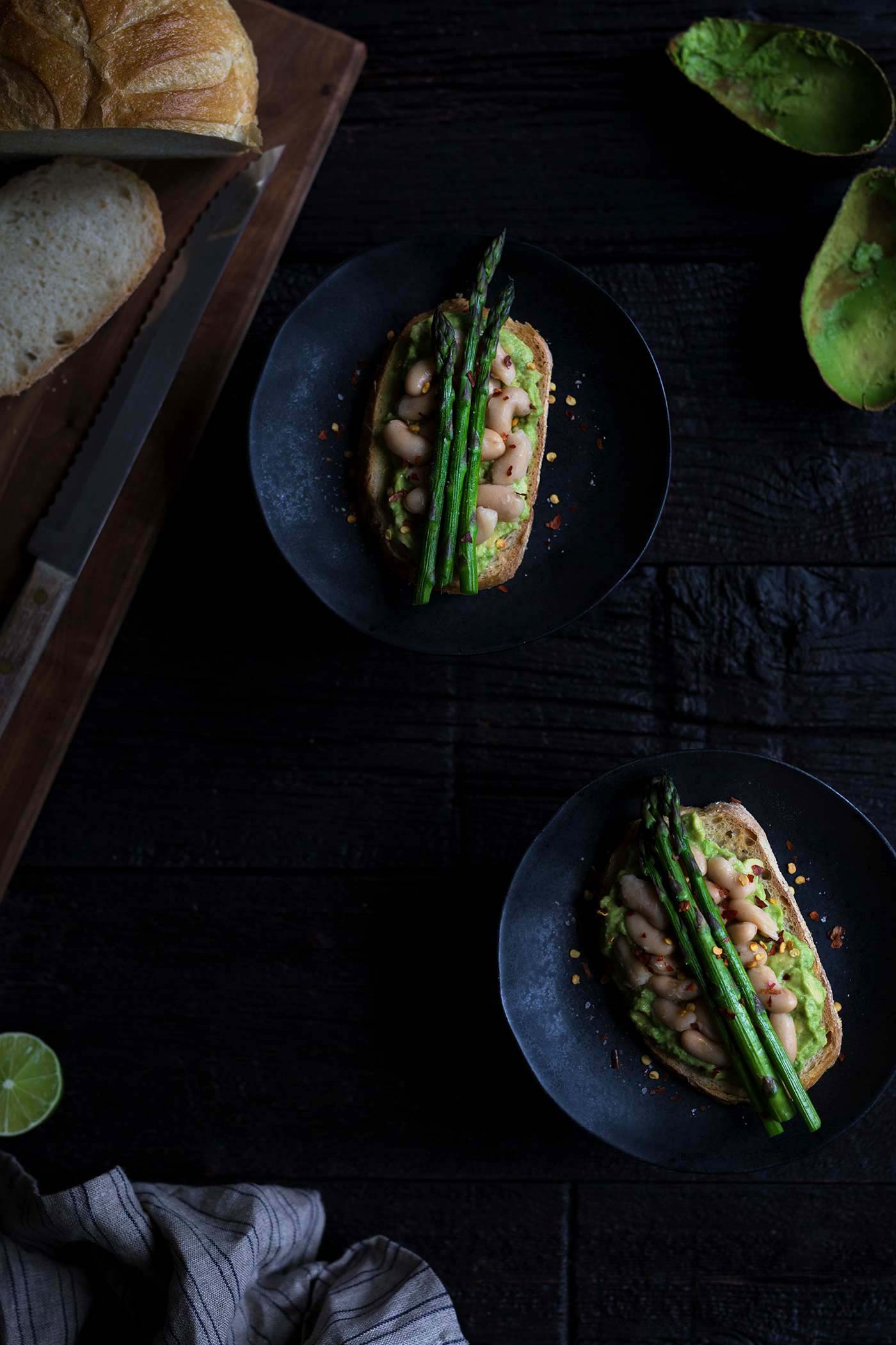 Avocado Toast with Asparagus and White Beans works as both a healthy breakfast or lunch option, and it comes together very quickly! What more can you ask for? Get the recipe from Savory Simple.