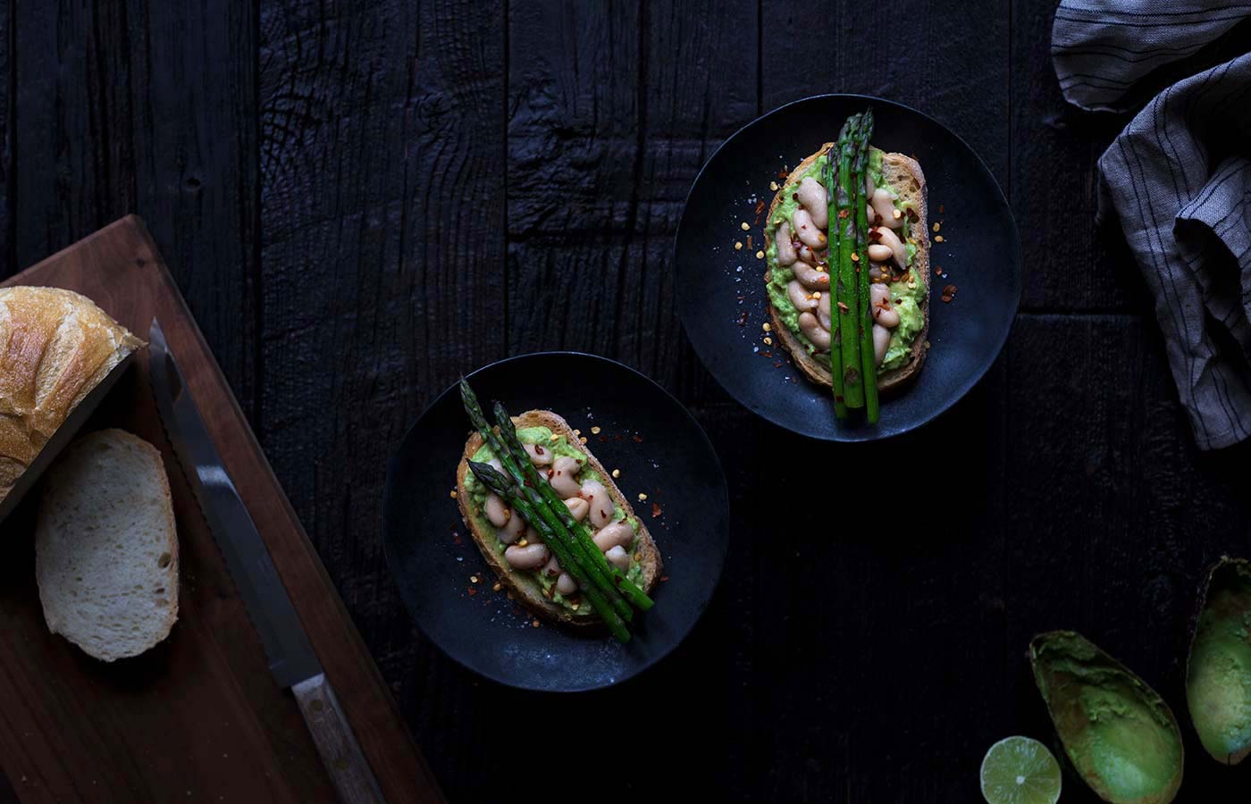 Avocado Toast with Asparagus and White Beans works as both a healthy breakfast or lunch option, and it comes together very quickly! What more can you ask for? Get the recipe from Savory Simple.