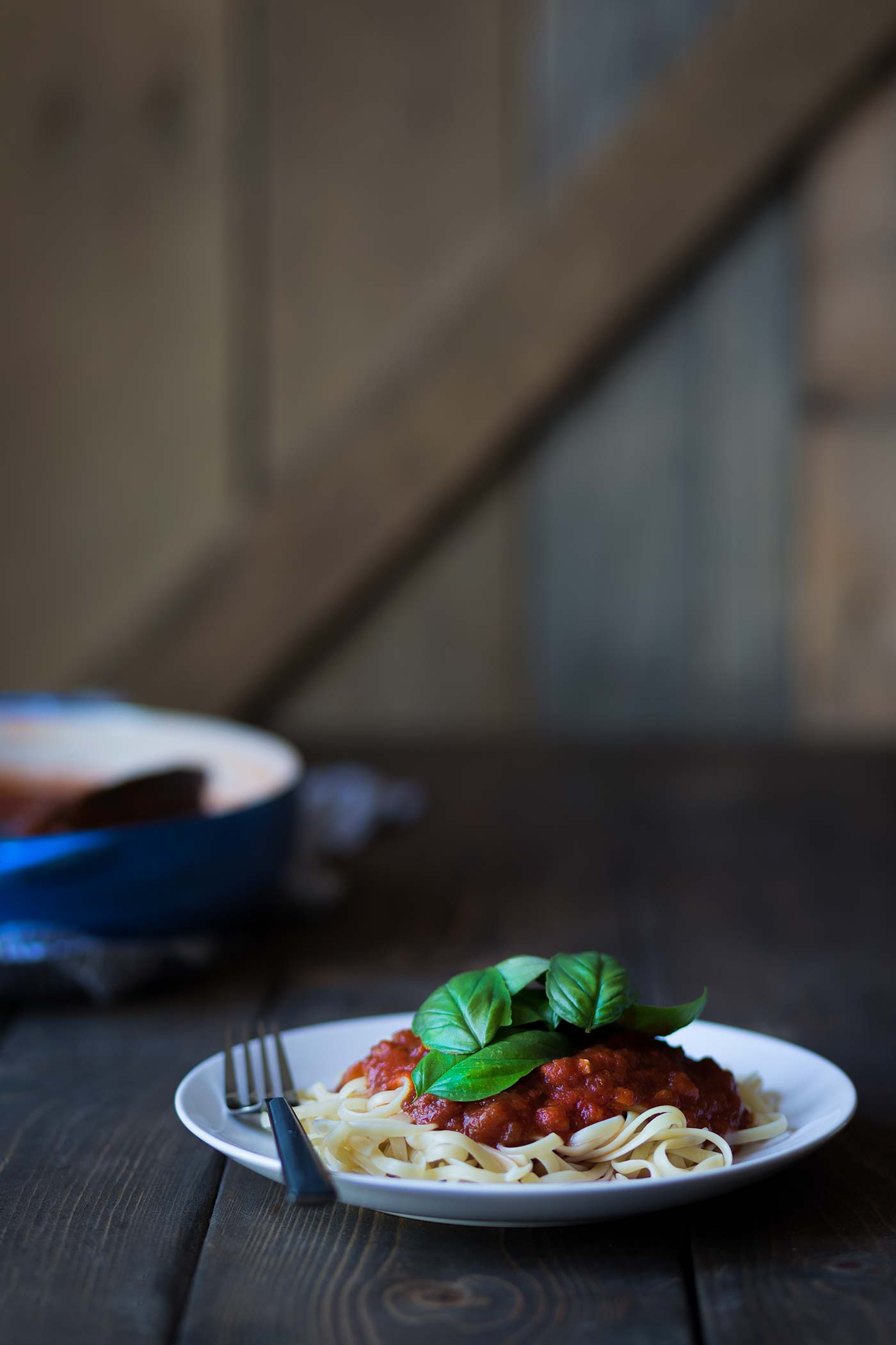 This All-Purpose Tomato Sauce is wonderful over pasta, and it also works well as a base for pizza sauce. Get the recipe from Savory Simple.