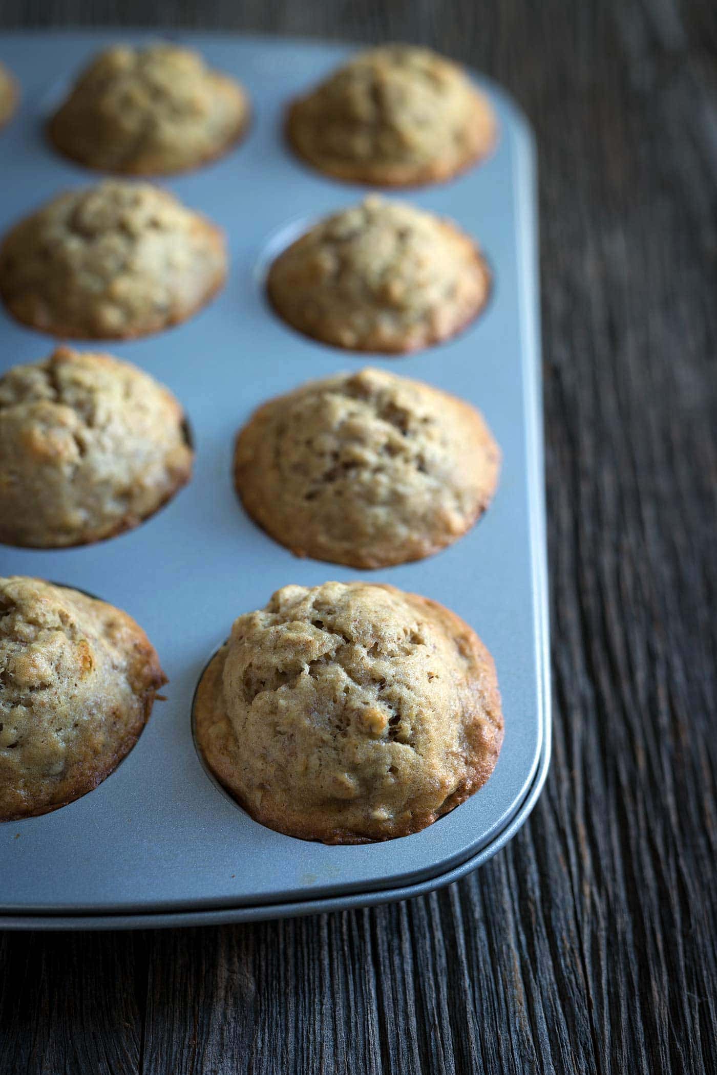 Brown Butter Banana Bread Muffins are a perfectly portioned treat that will turn heads at breakfast or brunch! You don’t want to miss this recipe. 