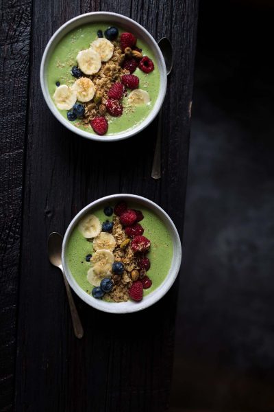 This Green Berry Granola Smoothie Bowl is a healthy, flavorful breakfast that also supports a great cause! Get the easy-to-follow recipe from Savory Simple.