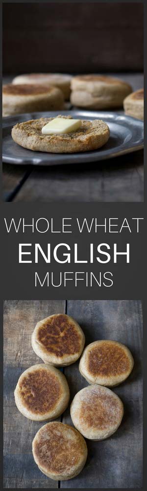Love the smell of homemade bread? These whole wheat english muffins are a fabulous breakfast or lunch option. Homemade english muffins have much more flavor than anything you'll buy at the store, as well as a satisfying, crunchy exterior.