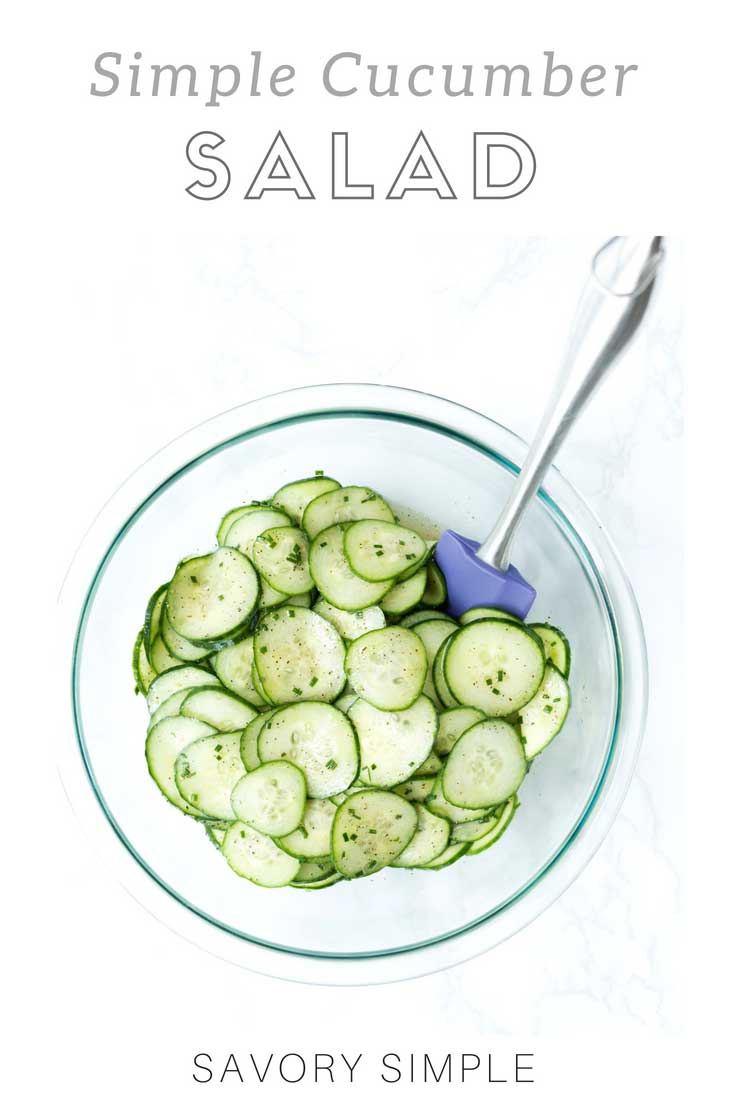 Cucumber salad is a light&nbsp;summer side dish that comes together in no time. With just a few simple ingredients, you've got a healthy, refreshing accompaniment to a variety of main courses.