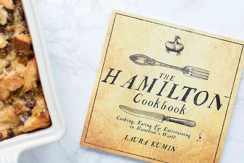 A photo of The Hamilton Cookbook, by Laura Kumin