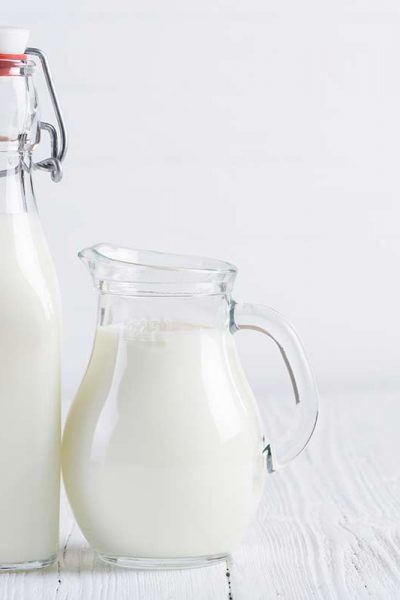 How many cups in a pint - 2 jugs of milk