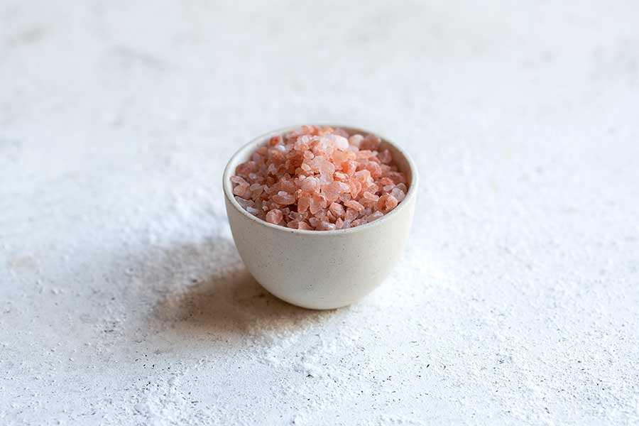 Himalayan Salt in a bowl