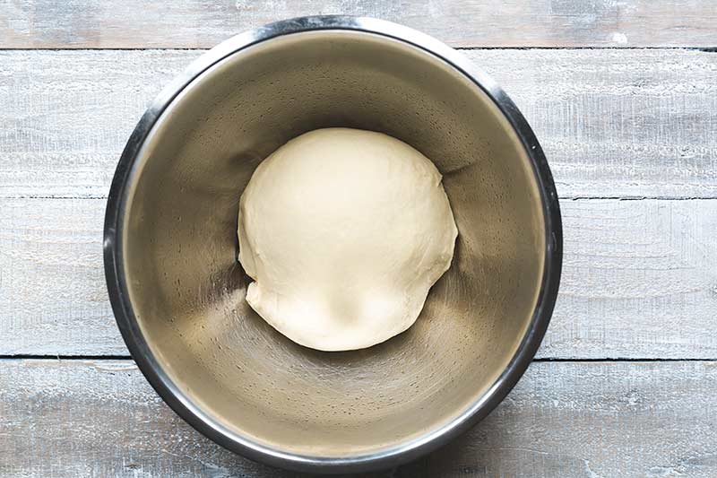 Dough that has doubled in size