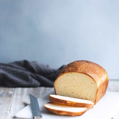 milk bread recipe on a cutting board